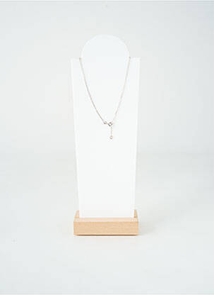 Collier matériaux argent argent TATA GISELE femme