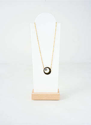 Collier ornement oxyde de zirconium or TATA GISELE femme