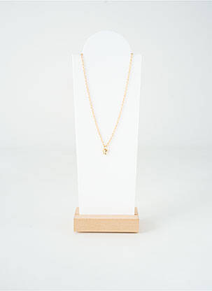 Collier matériaux métal or TATA GISELE femme