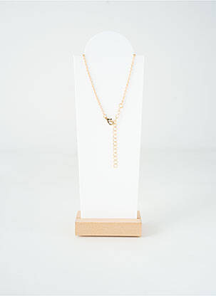 Collier matériaux métal or TATA GISELE femme