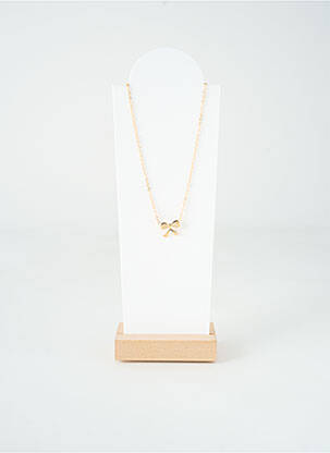 Collier matériaux métal or TATA GISELE femme