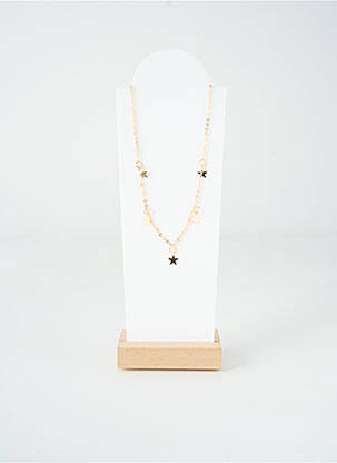 Collier matériaux métal or TATA GISELE femme