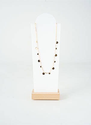 Collier fermeture fermoir mousqueton or TATA GISELE femme
