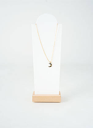 Collier fermeture fermoir mousqueton or TATA GISELE femme