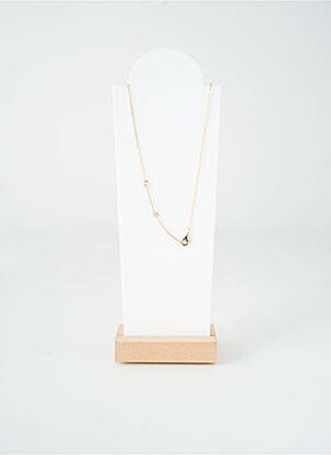 Collier fermeture fermoir mousqueton or TATA GISELE femme