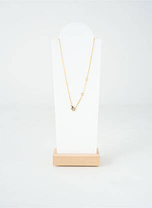 Collier ornement oxyde de zirconium or TATA GISELE femme