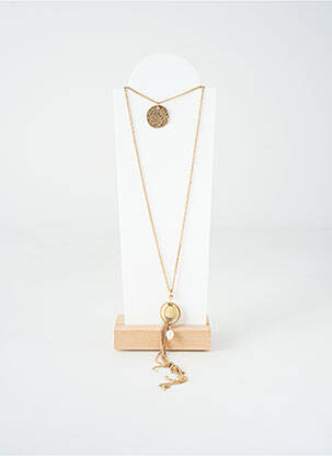 Sautoir ornement perles or TATA GISELE femme