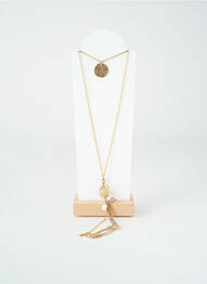 Sautoir ornement perles or TATA GISELE femme
