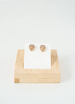 Boucles d’oreilles matériaux plaqué or or TATA GISELE femme