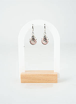 Boucles d’oreilles ornement oxyde de zirconium argent TATA GISELE femme