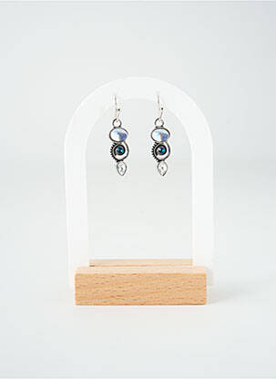 Boucles d’oreilles ornement oxyde de zirconium argent TATA GISELE femme