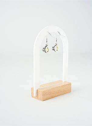 Boucles d’oreilles matériaux métal argent TATA GISELE femme