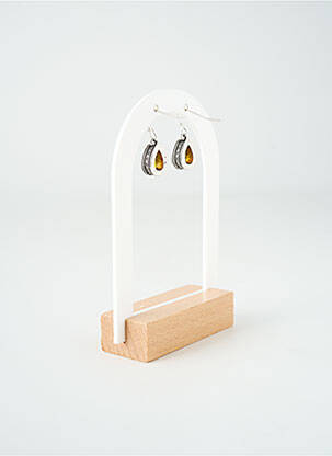 Boucles d’oreilles ornement oxyde de zirconium argent TATA GISELE femme