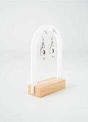 Boucles d’oreilles argent TATA GISELE pour femme seconde vue
