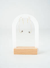 Boucles d’oreilles gris TATA GISELE pour femme seconde vue