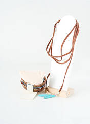 Bracelet marron TATA GISELE pour femme seconde vue