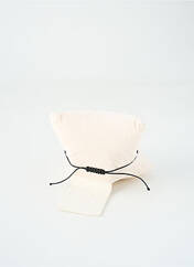 Bracelet noir TATA GISELE femme seconde vue