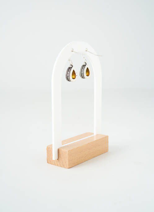Boucles d’oreilles ornement oxyde de zirconium argent TATA GISELE femme