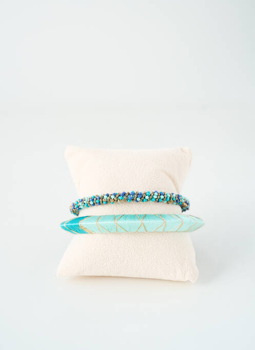 Bracelet Jonc bleu TATA GISELE pour femme