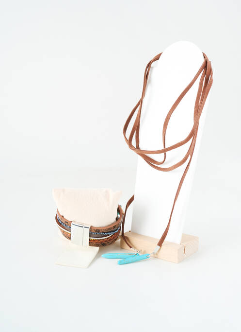 Bracelet marron TATA GISELE pour femme