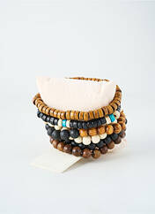 Bracelet marron TATA GISELE pour homme seconde vue