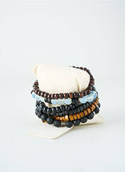 Bracelet noir TATA GISELE pour homme seconde vue