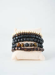 Bracelet noir TATA GISELE pour homme seconde vue