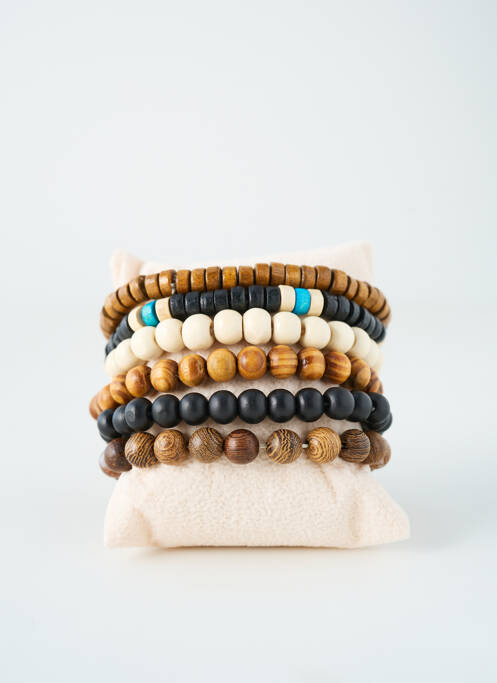 Bracelet marron TATA GISELE pour homme