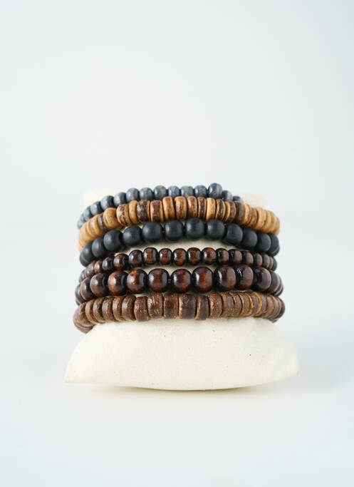 Bracelet marron TATA GISELE pour homme