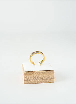 Bague ornement oxyde de zirconium or TATA GISELE femme