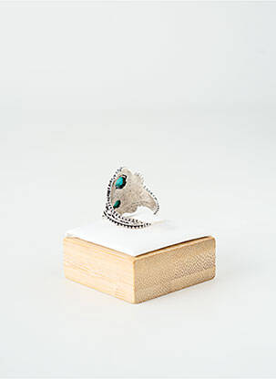 Bague ornement pierre argent TATA GISELE femme