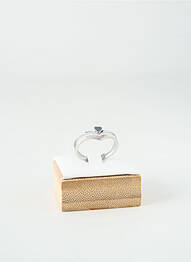Bague ornement oxyde de zirconium argent TATA GISELE femme
