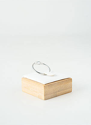 Bague matériaux métal argent TATA GISELE femme