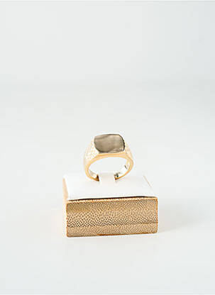 Bague matériaux plaqué or or TATA GISELE homme