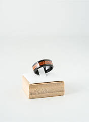 Bague marron TATA GISELE pour homme seconde vue