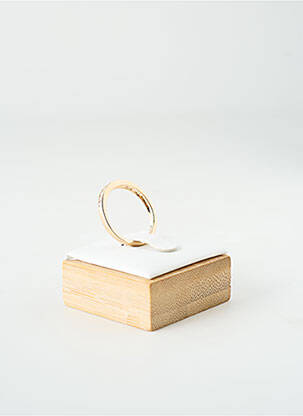 Bague ornement oxyde de zirconium or TATA GISELE femme