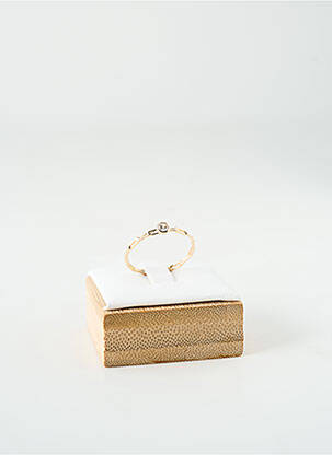 Bague ornement oxyde de zirconium or TATA GISELE femme