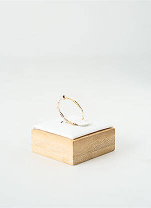 Bague ornement oxyde de zirconium or TATA GISELE femme