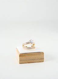 Bague ornement oxyde de zirconium or TATA GISELE femme