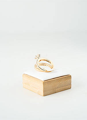 Bague ornement oxyde de zirconium or TATA GISELE femme