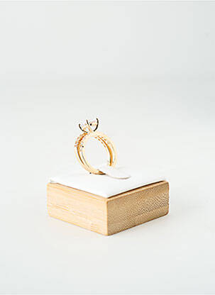 Bague ornement oxyde de zirconium or TATA GISELE femme