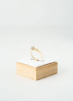 Bague ornement oxyde de zirconium or TATA GISELE femme