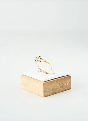 Bague ornement oxyde de zirconium or TATA GISELE femme