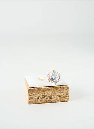 Bague ornement oxyde de zirconium or TATA GISELE femme