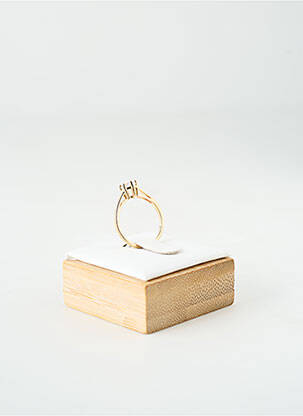Bague ornement oxyde de zirconium or TATA GISELE femme