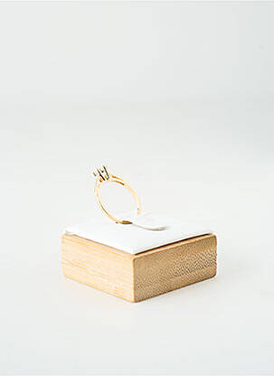 Bague ornement oxyde de zirconium or TATA GISELE femme