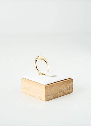 Bague ornement oxyde de zirconium or TATA GISELE femme