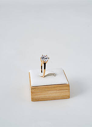 Bague ornement oxyde de zirconium or TATA GISELE femme