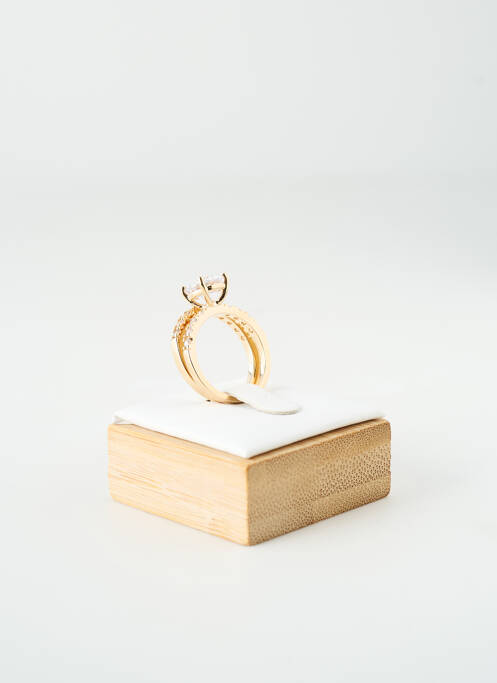 Bague ornement oxyde de zirconium or TATA GISELE femme
