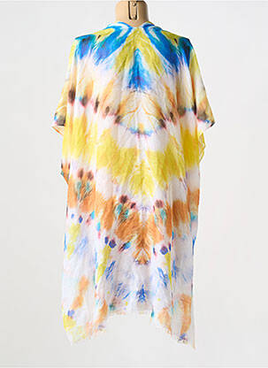 Paréo tissage popeline jaune BE CLEVER femme